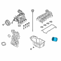 OEM 2020 Jeep Renegade Engine Oil Diagram - 68439517AA