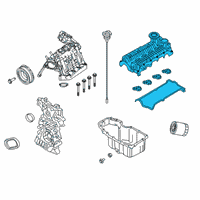OEM 2022 Jeep Renegade Cover-Cylinder Head Diagram - 68531615AA
