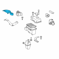 OEM Toyota Highlander Air Inlet Diagram - 17752-0V020