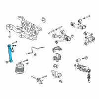 OEM 2009 Toyota Sequoia Shock Diagram - 48530-34053