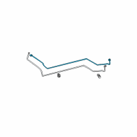 OEM 1999 Toyota Sienna Return Line Diagram - 88716-08020