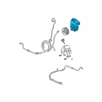 OEM Pontiac Montana PUMP ASM, P/S Diagram - 19369085