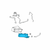 OEM Lexus RX400h Cooler Assy, Oil Diagram - 32910-48070