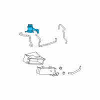 OEM Lexus RX400h Pump Assy, Oil W/Motor Diagram - 35300-48011