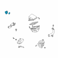 OEM 2001 Nissan Altima Mass Air Flow Sensor Diagram - 22680-9E005