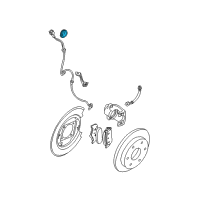 OEM Rotor Rear Brake Diagram - 47950-7S210