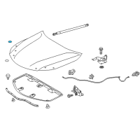 OEM Lexus GS300 Plug, Plate Diagram - 90333-A0001