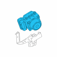 OEM 2016 Nissan Murano Anti Skid Actuator Assembly Diagram - 47660-9UA1A