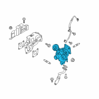 OEM 2014 Ford Fiesta Turbocharger Diagram - CM5Z-6K682-L