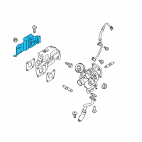 OEM 2019 Ford EcoSport Heat Shield Diagram - C1BZ-9N454-C