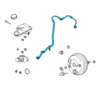 OEM 2015 Ford Focus Vacuum Tube Diagram - BV6Z-2420-H