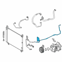 OEM 2015 Lexus GS350 Tube, Liquid, NO.1 Diagram - 88716-30071