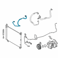 OEM Lexus RC300 Hose, Discharge Diagram - 88711-30A30