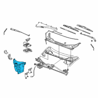 OEM 2001 Pontiac Montana Container, Windshield Washer Solvent Diagram - 12494782