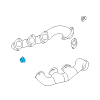 OEM 2007 Chrysler Crossfire Nut Diagram - 5097703AA