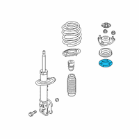 OEM 2020 Hyundai Santa Fe Front Spring Pad, Upper Diagram - 54623-S2000