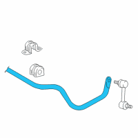 OEM 2010 Toyota Matrix Stabilizer Bar Diagram - 48812-02250