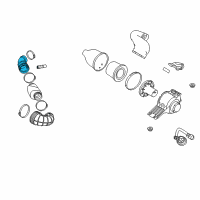 OEM 2013 Ford E-250 Tube Diagram - 5C2Z-9B642-AA