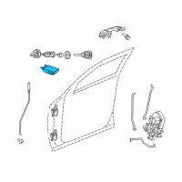 OEM 2010 Dodge Ram 1500 Module-Wireless Ignition Node Diagram - 68210151AB