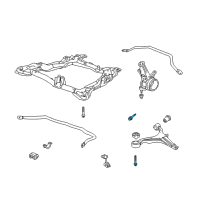 OEM 2009 Honda Element Bolt, Flange (14X91) Diagram - 90118-SCV-A00