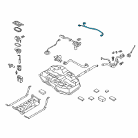 OEM 2018 Hyundai Sonata Extension Wiring Assembly-Fuel Pump Diagram - 31125-E6850