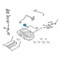 OEM 2019 Hyundai Ioniq Valve-Fuel Tank Isolation Diagram - 31180-E6850