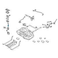 OEM Kia Optima Fuel Pump Diagram - 31111C1100