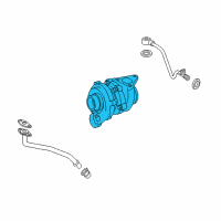 OEM 2004 Dodge Sprinter 3500 TURBOCHGR Diagram - R5104006AB