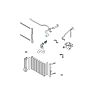 OEM Toyota Water Inlet Diagram - 90916-A3003