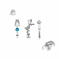 OEM Chevrolet Citation II Rotor Diagram - 10467546