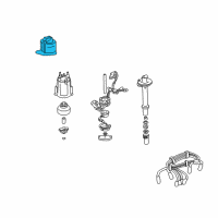 OEM Chevrolet V10 Suburban Coil Diagram - 19418995