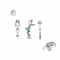 OEM GMC K3500 Pick-Up Coil Diagram - 10495089