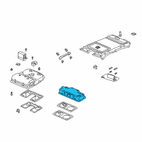 OEM 2014 Acura TL Base (Premium Ivory) Diagram - 34403-TK4-A11ZB