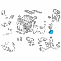 OEM Honda Odyssey Motor Assembly, Temp As Diagram - 79170-TK8-A42