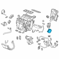 OEM 2013 Honda Odyssey Motor Assembly, Temp As Diagram - 79170-TK8-A42