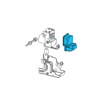 OEM 2007 Pontiac Grand Prix Electronic Brake Control Module Assembly (Remanufacture) Diagram - 19301998