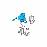 OEM 2004 Pontiac Grand Prix Modulator Diagram - 10435600