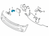 OEM 2021 Nissan Armada Sensor Assy-Distance Diagram - 28438-5TT1B