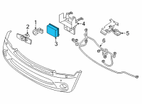 OEM 2021 Nissan Armada Sensor Assy-Distance Diagram - 28438-6JF0D