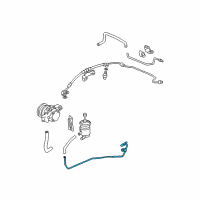 OEM 2007 Honda Accord Pipe B, Return (10MM) Diagram - 53779-SDA-A00