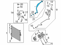 OEM 2022 Ford Bronco TUBE ASY Diagram - MB3Z-19D742-B