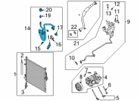 OEM Ford Bronco TUBE ASY Diagram - MB3Z-19972-A