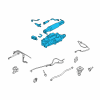 OEM Mercury Montego Vapor Canister Diagram - 7G1Z-9D653-D