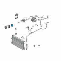 OEM 2000 Toyota Avalon Stator Sub-Assy, Magnet Clutch Diagram - 88411-07030