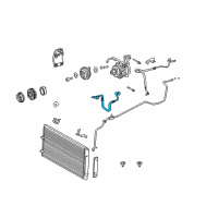 OEM 2002 Toyota Camry Discharge Hose Diagram - 88711-06120