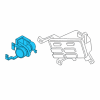 OEM 2020 Kia Sorento Front Fog Lamp Assembly Diagram - 92201C5500