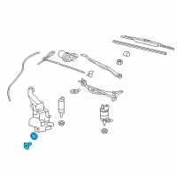 OEM Cadillac Level Indicator Diagram - 15254826