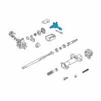 OEM Pontiac Headlamp Dimmer Switch Diagram - 19209609