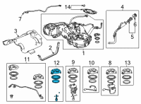 OEM Acura TLX REGULATOR SET Diagram - 17052-TGV-A01