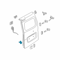 OEM Nissan NV200 Female Assy-Dovetail Diagram - 90524-JX50B